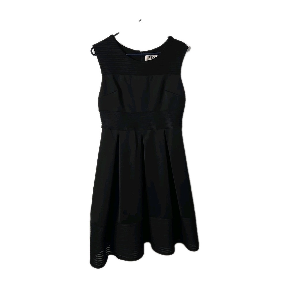 Sd Collection Women's Sleveless Cocktail Dress Black Size 8